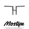 Biltwell H-Bar Handlebars 1'' Black Non Dimpled