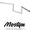 Biltwell Zed Handlebars 1 Inch Chrome