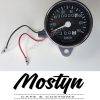 POSH 60mm Speedometer Gauge Black Face