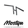 Biltwell H-Bar Handlebars 1'' Black Non Dimpled