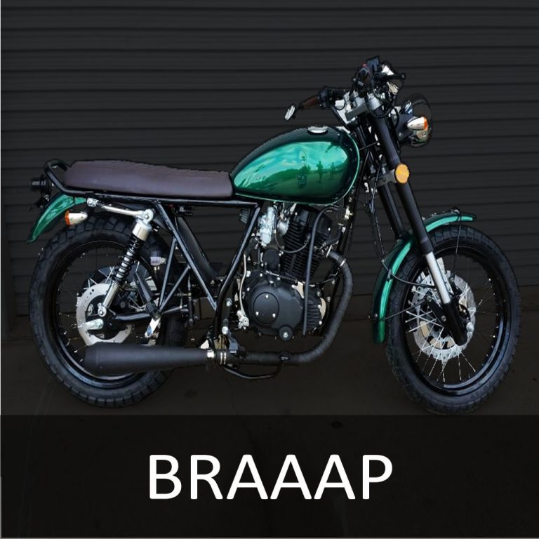 Braaap ST250/Mercury Custom Parts