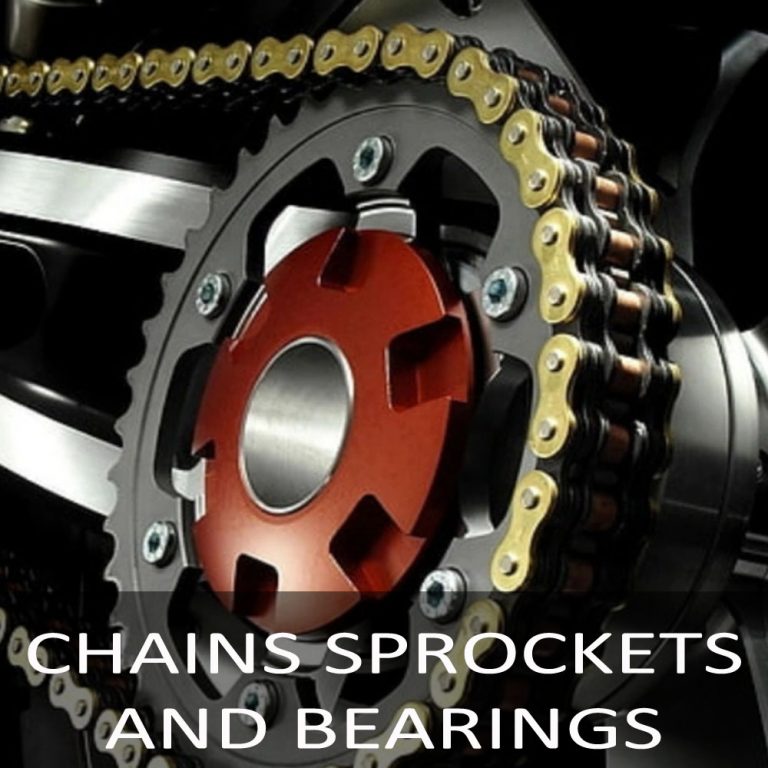Chains Sprockets and Bearings