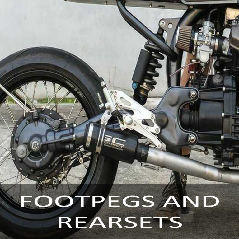 Footpegs and Rearsets
