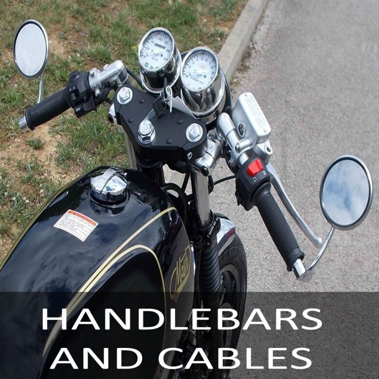 Handlebars and Cables, Mirrors and Grips